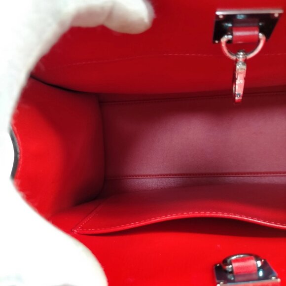 Louis Vuitton CITY STEAMER Red Leather Hand Bag mon-903-091125 - Picture 12 of 16